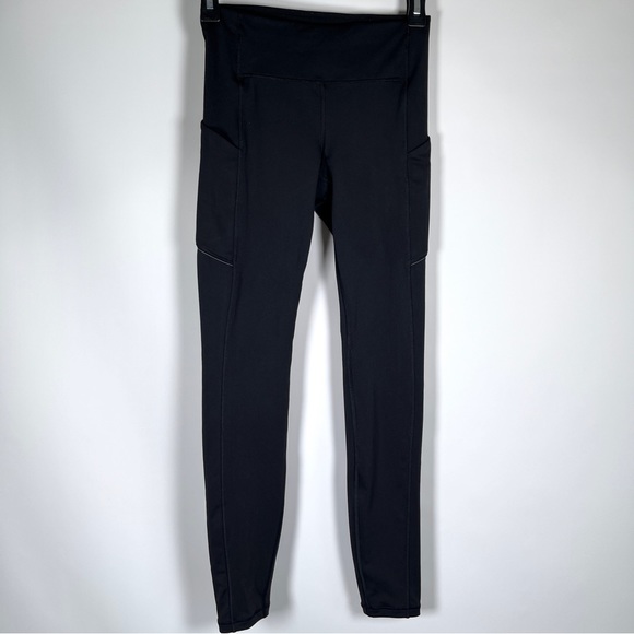 LULULEMON black leggings CA 35801 RN 106259 size 4 - Picture 4 of 11